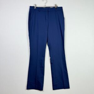 EXPRESS Navy Blue Columnist‎ Barely Boot Mid Rise Dress Pants 6P